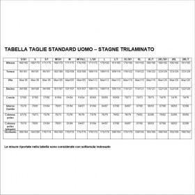 taglie stagna uomo